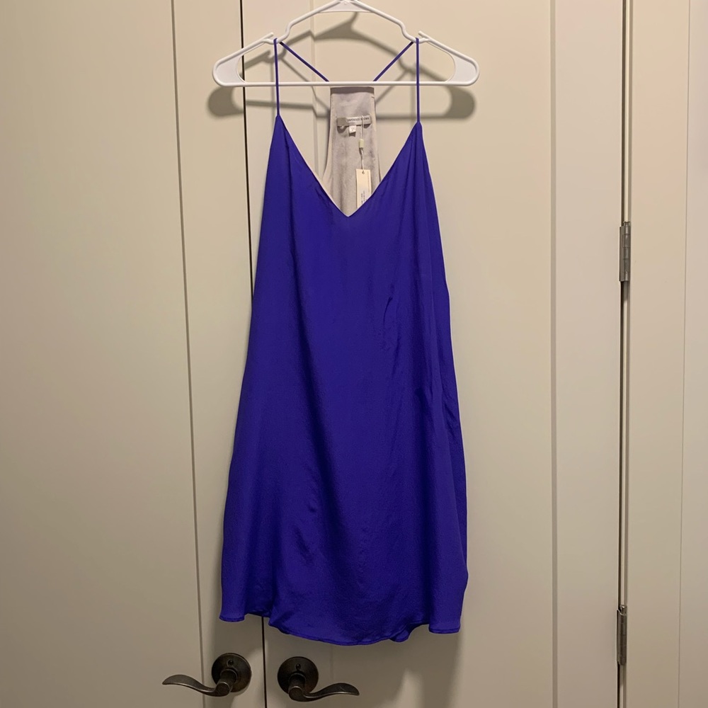 Lavender Brown Cami Mini Dress
